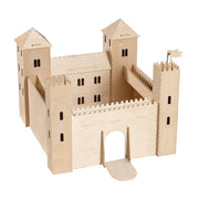 Cumpara acum Kit constructie, castel de lemn, 61 piese, Pebaro 887 de la Mesterul Minune
