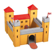 Pebaro 887, Kit constructie, castel de lemn, 61 piese