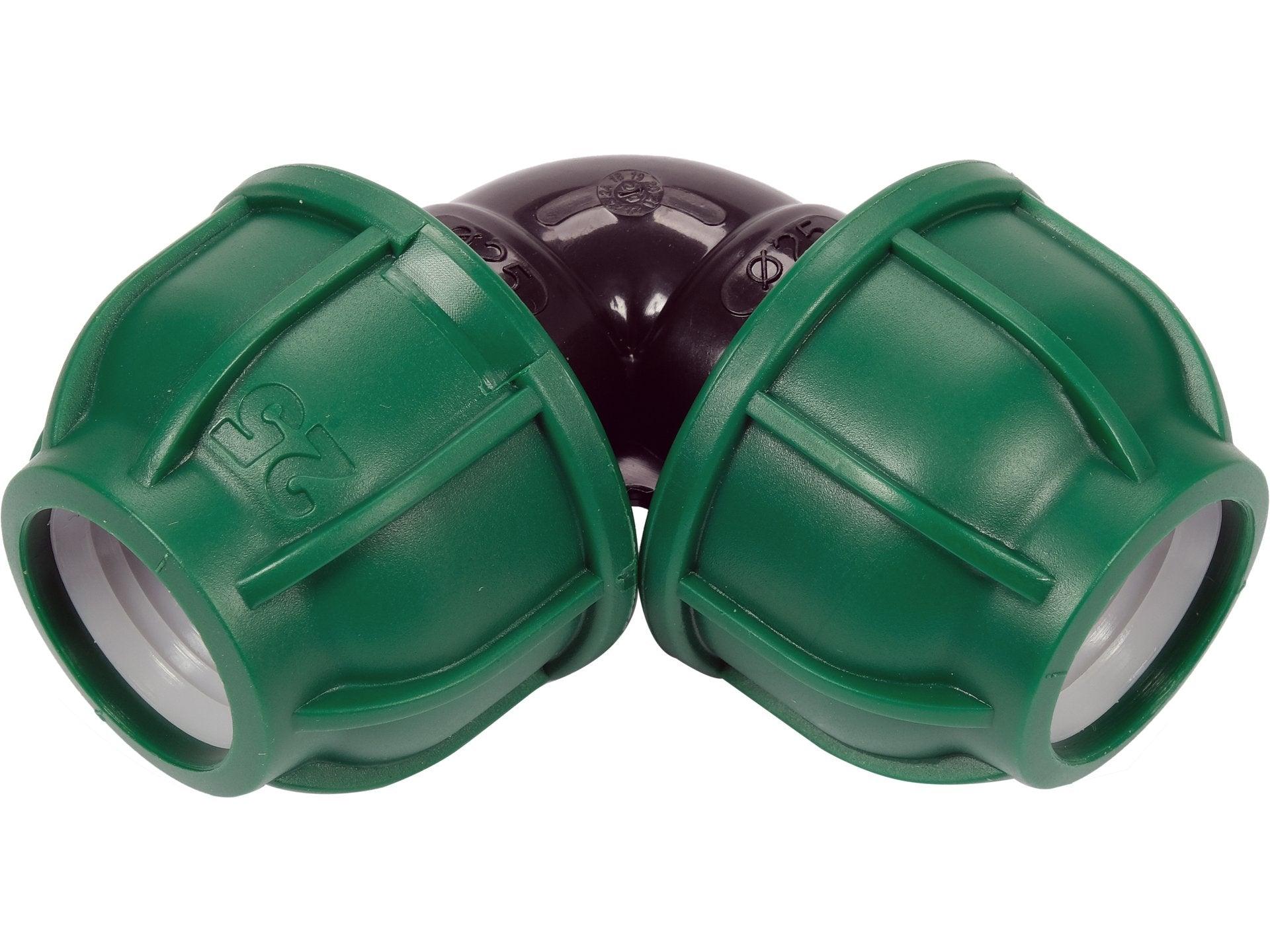 COT COMPRESIUNE 90°, 25X25MM FLO 88856