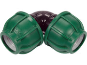 COT COMPRESIUNE 90°, 25X25MM FLO 88856