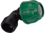 COT COMPRESIUNE 90°, FILET EXTERIOR 25MM X 1'' FLO 88870