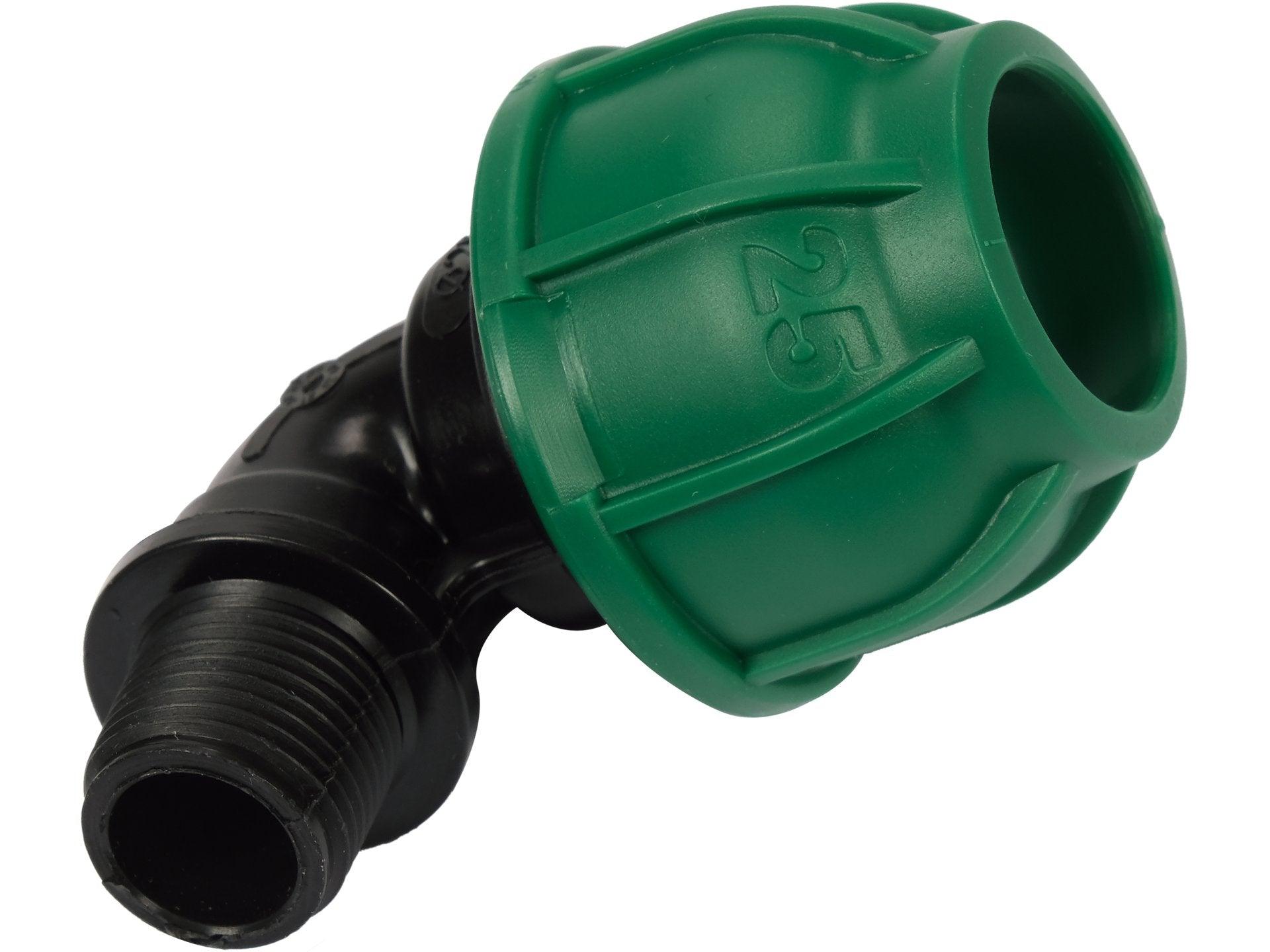 COT COMPRESIUNE 90°, FILET EXTERIOR, 25MM X 1/2'' FLO 88871