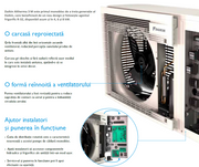 Pompa de caldura Aer-Apa, monobloc pentru incalzire si racire, Daikin