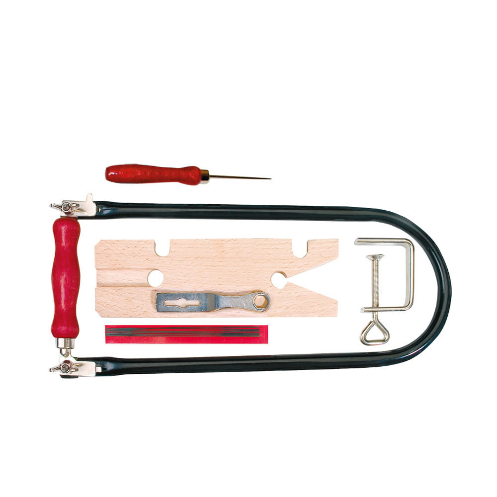 Pebaro 970K, Set traforaj, masa de taiat din lemn + sac de depozitare