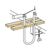 Pebaro 970K, Set traforaj, masa de taiat din lemn + sac de depozitare