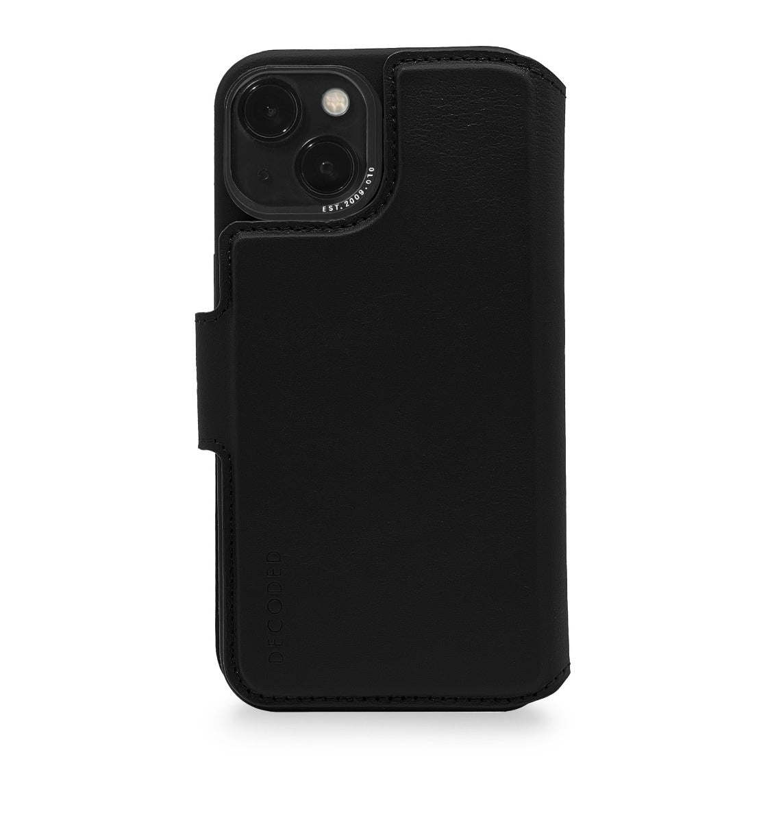 Cumpara Husa de protectie Decoded cu portofel pentru iPhone 14 Plus, Piele, Negru de la Mesterul Minune