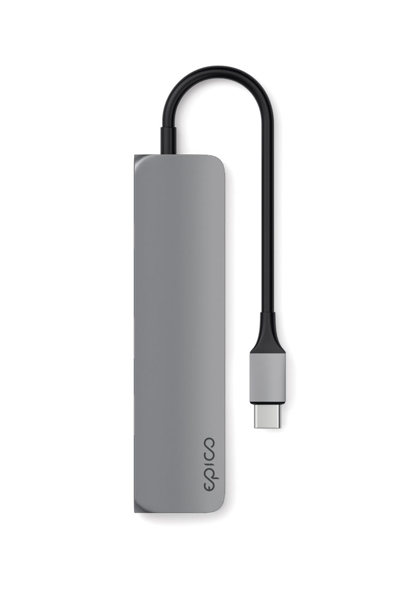Cumpara Adaptor EPICO USB Type-C Hub Multi-Port 4k HDMI - space grey/black de la Mesterul Minune