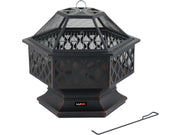 GRĂTAR + VATRĂ GRĂDINĂ, 70X60CM LUND 99703