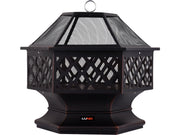 GRĂTAR + VATRĂ GRĂDINĂ, 70X60CM LUND 99703