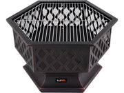 GRĂTAR + VATRĂ GRĂDINĂ, 70X60CM LUND 99703