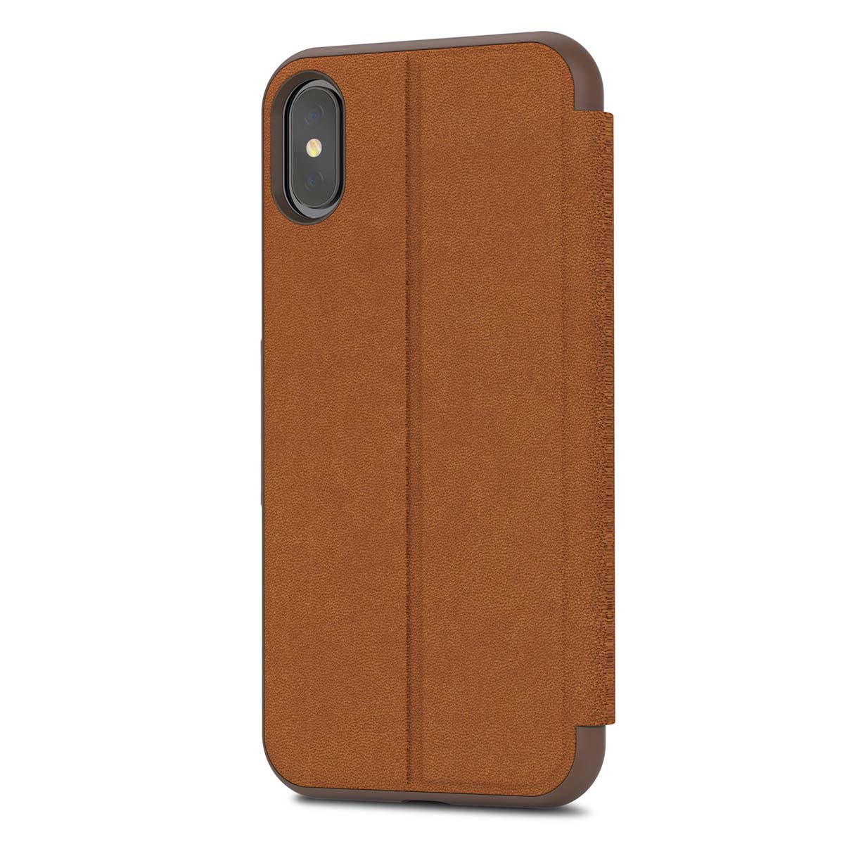 Cumpara Husa de protectie Moshi SenseCover pentru iPhone X - Caramel Brown de la Mesterul Minune