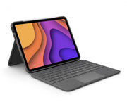 Cumpara Husa Logitech Folio Touch cu tastatura iluminata si trackpad pentru iPad Air gen 4,5, US de la Mesterul Minune