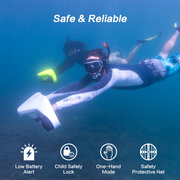 ASIWO Manta S sea scooter subacvatic cu 2 baterii