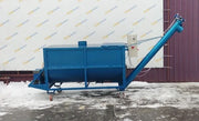 Amestecator orizontal 1000 l cu snec de descarcare