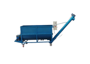 Amestecator orizontal 1000 l cu snec de descarcare