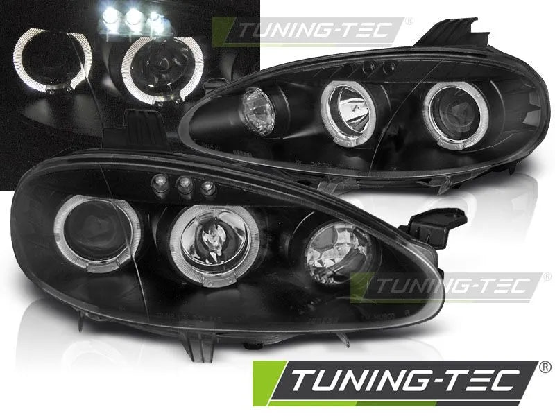 BLACK ANGEL EYES CHROME Tuning-Tec pentru MAZDA MX5 01-05 - LPMA16