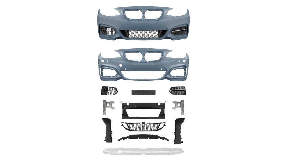 Bara fata BMW Seria 2 F22 F23 cu PDC si SRA - AM-BUMBM0289