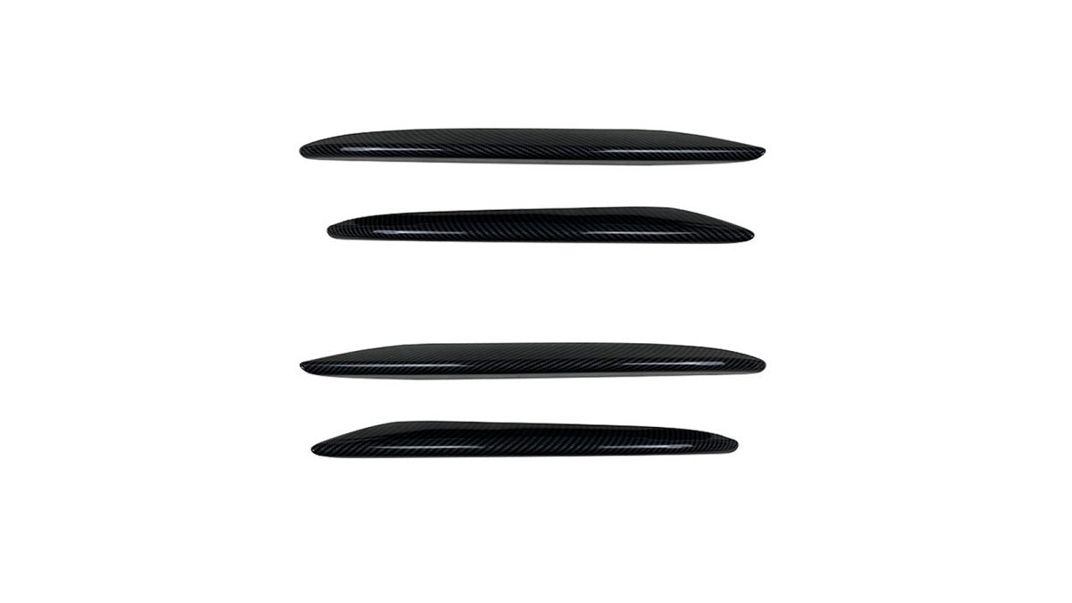 Bara fata Mercedes-Benz Clasa E W213 C238 S213 A238 cu grila frontala aspect carbon - AM-BPAMB0030