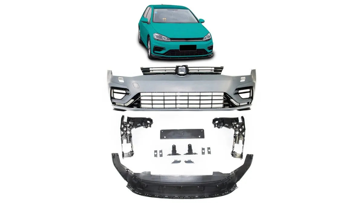 Bara fata Volkswagen Golf 7 Facelift cu SRA si grila, avariata - OT-0091