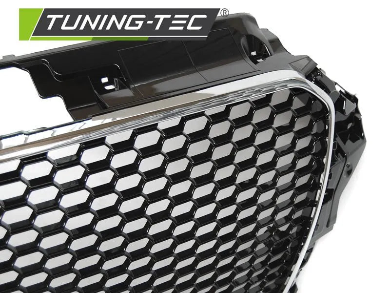 Bara fata cu Chrome Negru pentru Audi A3 12-16 RS3 STYLE Tuning-Tec - ZPAU27