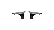 Bara fata neagra BMW Seria 3 F30 F31, bumper fata auto negru - AM-FNDBM0032