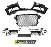 Bara fata pentru Audi A4 B8 12-15 tip RS Negru Tuning-Tec - ZPAU23