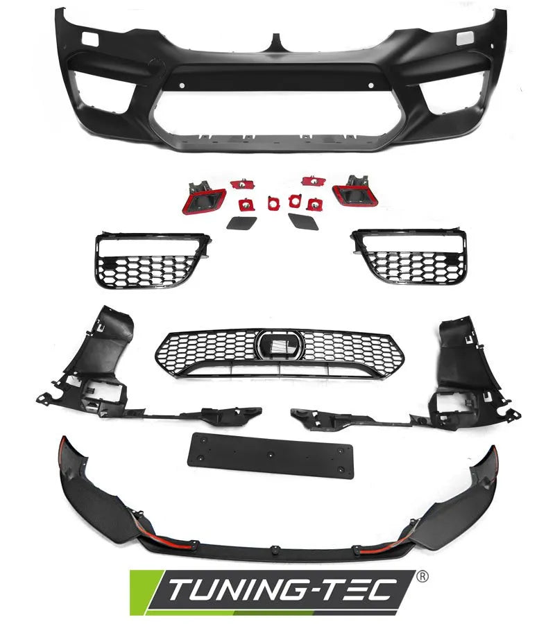 Bara fata sport PDC + SPOILER Tuning-Tec pentru BMW G30 G31 17- - ZPBM84