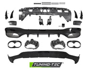 Bara spate SPORT BLACK pentru MERCEDES CLA W118 19-23 - ZTME35