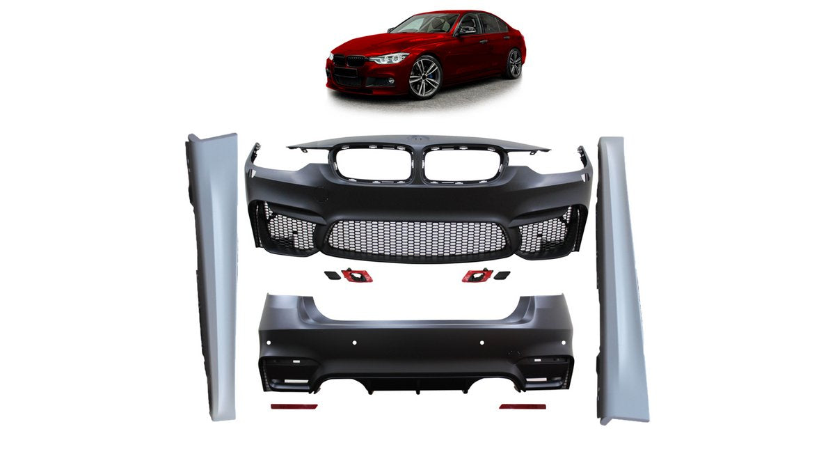 Body kit exterior BMW Seria 3 F30 tuning sport, bara fata spate praguri - AM-BDKBM0171
