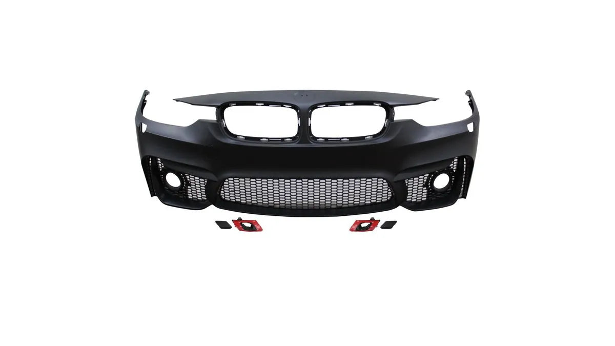 Body kit exterior BMW Seria 3 F30 tuning sport, pachet complet bara fata/spate si praguri - AM-BDKBM0168