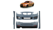 Bodykit tuning exterior BMW Seria 2 F22 F23, pachet complet bara fata, bara spate, praguri - AM-BDKBM0075