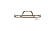 Bullbar frontal crom Jeep Wrangler I, protectie bara fata off-road cromata - AM-VARJE0002