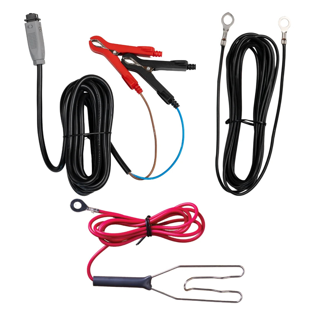 Set cablu alimentare gard electric NEXON clemă crocodil – STAS 1.8m