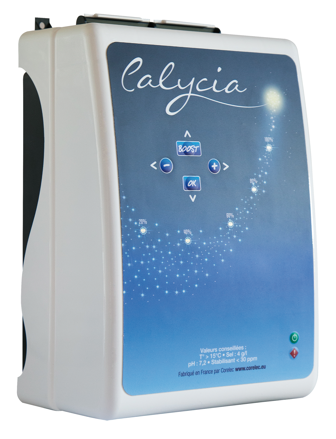 Sistem electroliza cu sare piscine CALYCIA 60mc