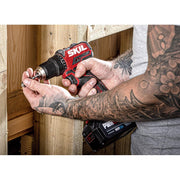 SKIL 3065 HA bormasina cu acumulator compact Brushless, turatie 0-500/0-1800 /min, cuplu 60 nm, geanta de transport, incarcator si 2xAccu