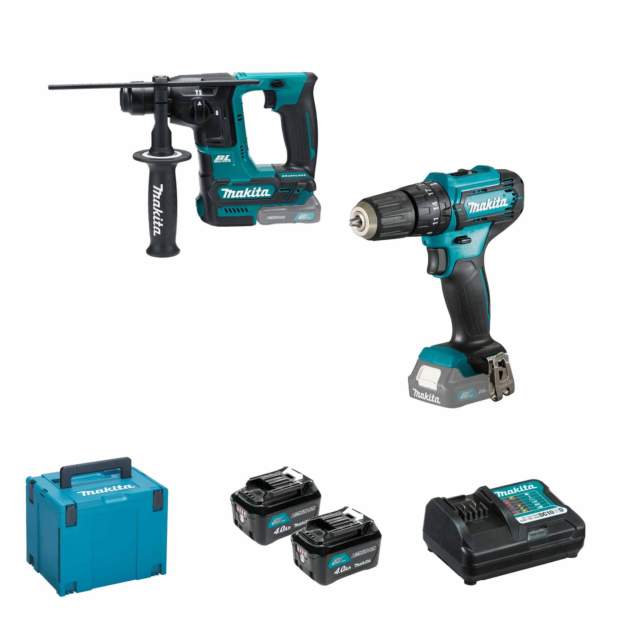 Makita CLX235SMJ 12V 4Ah Power Tool Set