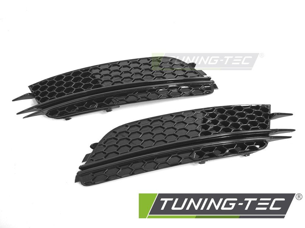 Capace pentru faruri de ceata NEGRU LUCIOS pentru AUDI A6 C7 11-14 - GRAUB6