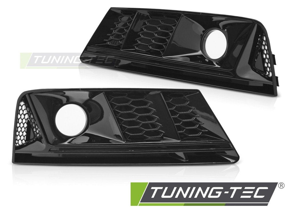 Capace proiectoare ceata NEGRU LUCIOS pentru AUDI A4 B9 15-19 - GRAUA3