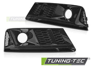 Capace proiectoare ceata NEGRU LUCIOS pentru AUDI A4 B9 15-19 - GRAUA3