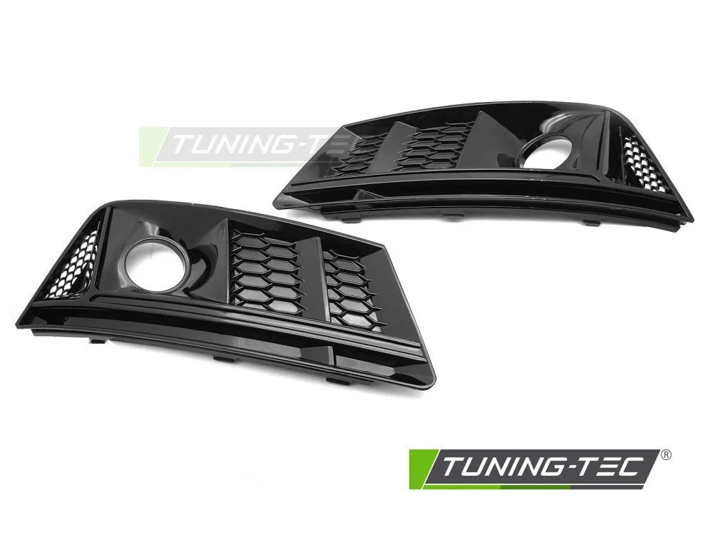 Capace proiectoare ceata NEGRU LUCIOS pentru AUDI A4 B9 15-19 - GRAUA3
