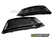 Capace proiectoare ceata NEGRU LUCIOS pentru AUDI A4 B9 15-19 - GRAUA4