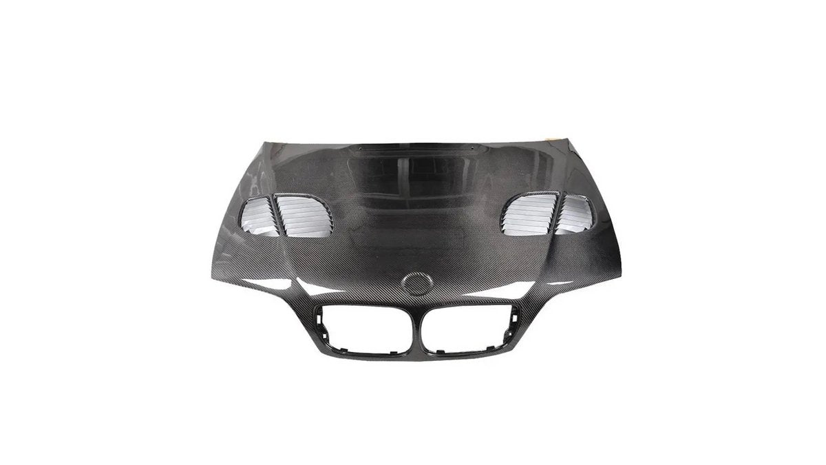 Capota BMW Seria 3 E46 Facelift cu Priza Aer Carbon - AM-HOOBM0002