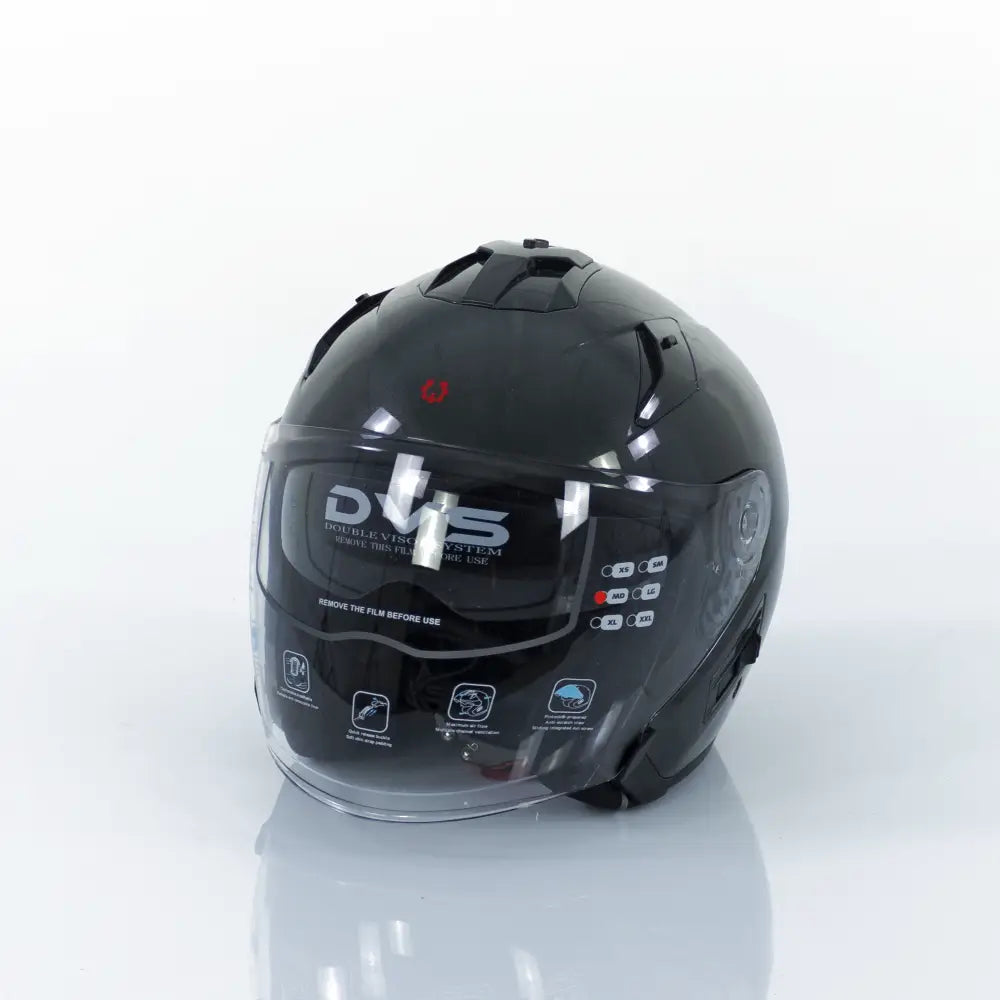 Casca Motocicleta, Scuter, Triciclu,  Rotakt OP12, ABS, Certificare ECE.R22.06, Gri, Marime M