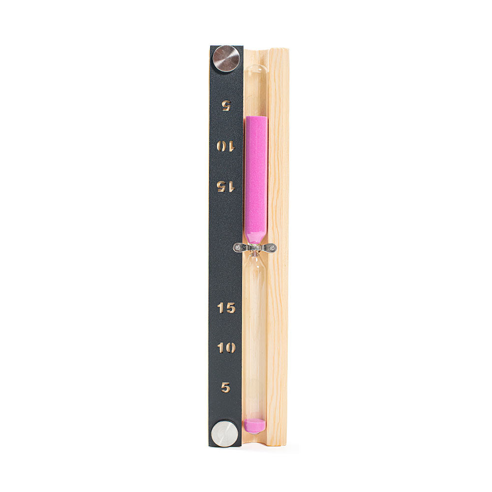 Clepsidra din aluminiu si lemn de pin Waincris Lux U-H019-1