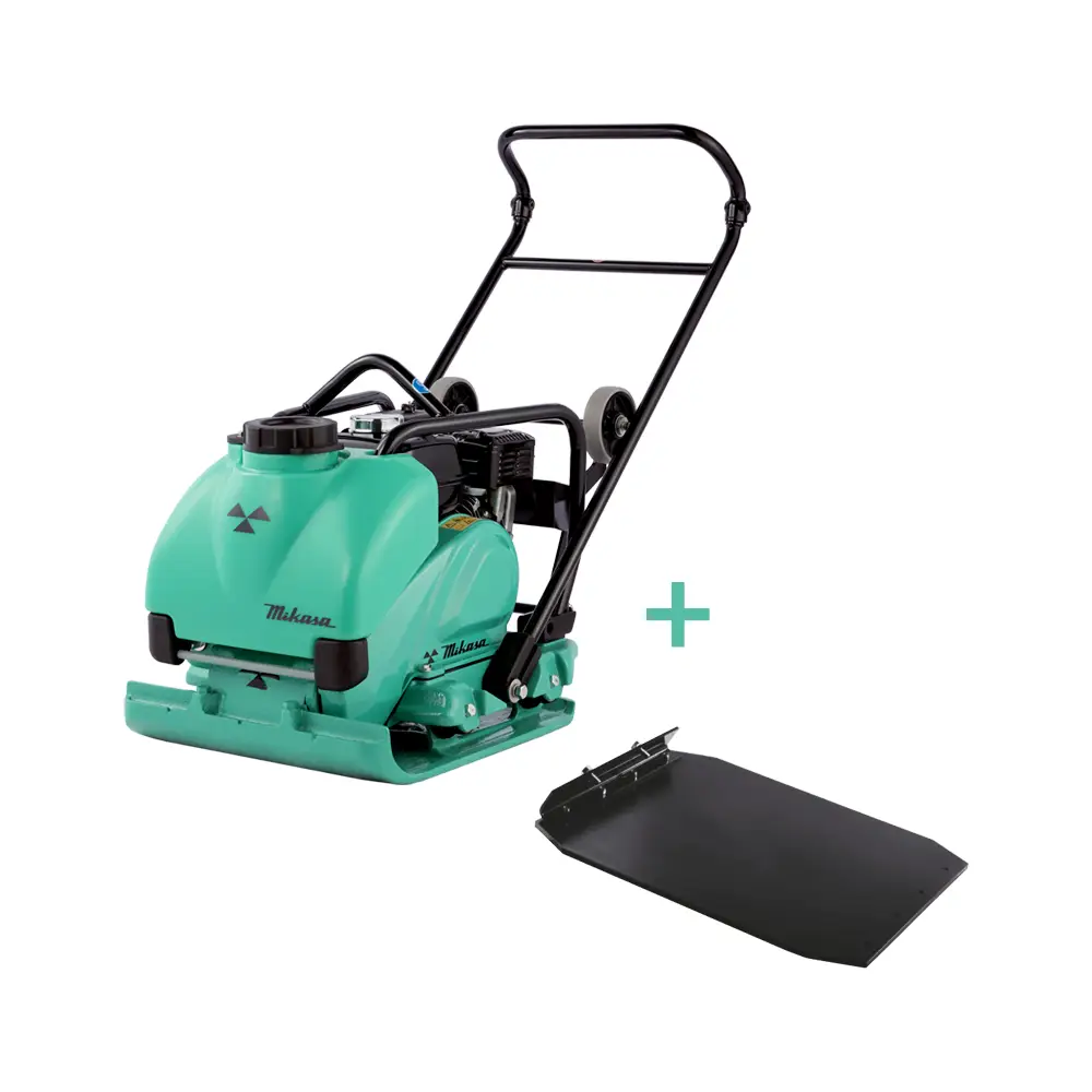 Compactor MVC-T90H VAS  cu Covoraș de cauciuc pentru blocurile de îmbinare