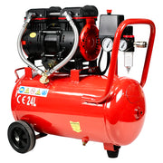 Cumpara Compresor Aer Cu 2 Cilindrii Fara ulei Rotakt ROCP-S24 Putere 1.5CP/1.1kW, Presiune 8 bar, Debit 160l/min, Capacitate 24l de la Mesterul Minune