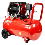 Cumpara Compresor Aer Cu 2 Cilindrii Fara ulei Rotakt ROCP-S50 Putere 2.0CP/1.5kW, Presiune 8 bar, Debit 220l/min, Capacitate 50l de la Mesterul Minune