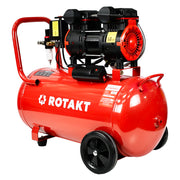 Cumpara Compresor Aer Cu 2 Cilindrii Fara ulei Rotakt ROCP-S50 Putere 2.0CP/1.5kW, Presiune 8 bar, Debit 220l/min, Capacitate 50l de la Mesterul Minune