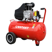 Cumpara Compresor cu piston Rotakt ROCP-50-8, Aer Refulat 250l/min, 2.5CP, Butelie 50L de la Mesterul Minune