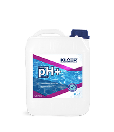 Corector pH+ lichid 5L piscine Kloer
